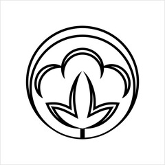 Cotton Flower Icon, Cotton Ball, Cotton Fiber