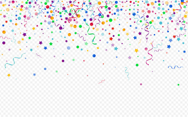 Variegated Streamer Festive Vector Panoramic 