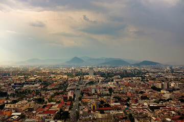 Mexico City from above