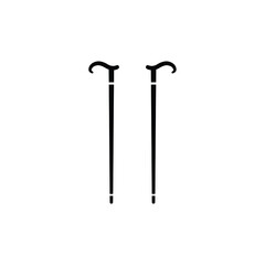 Walking stick icon
