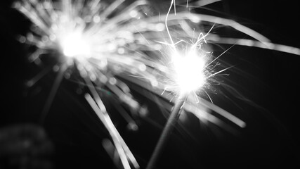 Naklejka premium Fireworks