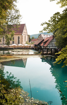Blautopf in Blaubeuren, Schw&auml;bische Alb