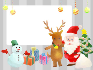 クリスマスのカード