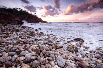 Son Bunyola beach, Port des Canonge, Banyalbufar, Mallorca, Spain