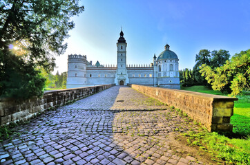 Zamek w Krasiczynie, Polska - obrazy, fototapety, plakaty