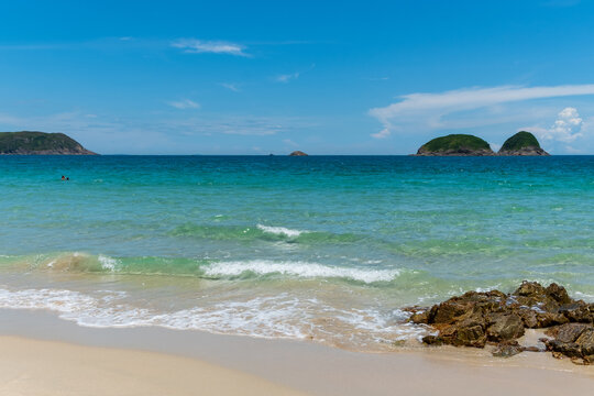 Ham Tin beach in Sai Kung, Hong Kong