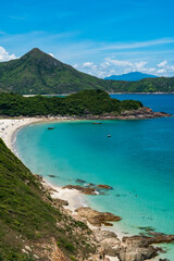 Ham Tin beach in Sai Kung, Hong Kong
