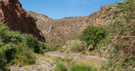 Fototapeta na wymiar mountainous landscape in southern Spain