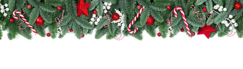 Christmas tree and decor