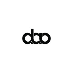 dao letter original monogram logo design