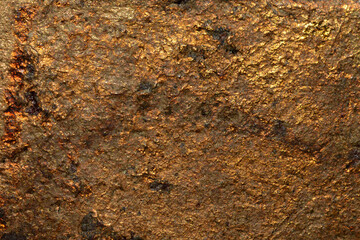 Fake gold yellow texture abstract wall background and gradients shadow shiny