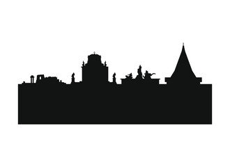 Obraz premium Syracuse city skyline in Italy. 