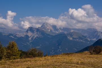 Naklejka premium Berglandschaft in Südtirol
