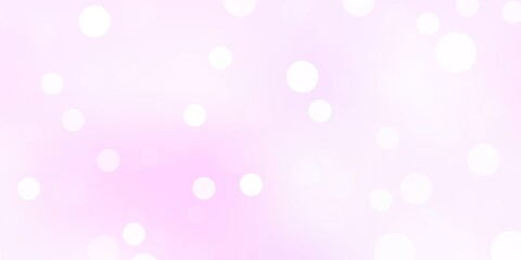 Light purple vector pattern with spheres.