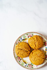 Salted peanut butter cookies