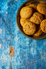 Salted peanut butter cookies