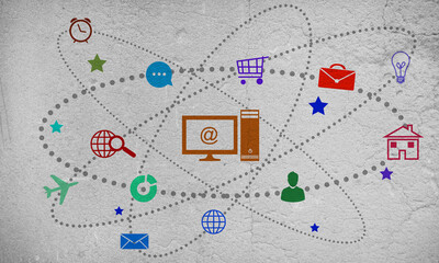 Fototapeta premium User interface
