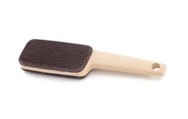 Clothes Cleaning Brush Isolated On White Background