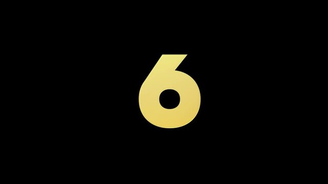 Top 10 countdown 4k gold color