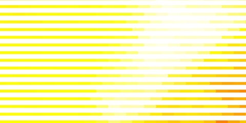 Dark Yellow vector layout with lines. Gradient illustration with straight lines in abstract style. Template for your UI design.