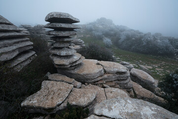 El Tornillo, Torcal de Antequera Nature Reserve, Málaga, Andalusia, Spain, Europe