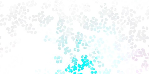Fototapeta na wymiar Light pink, blue vector background with random forms.