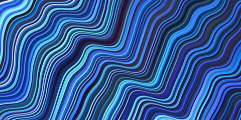 Dark BLUE vector template with lines.