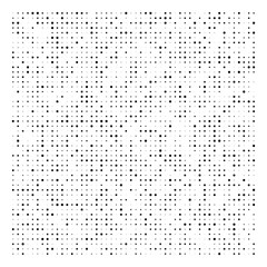 Halftone dots, dotted pattern. Pointillist, pointillism vector illustration. Speckles textire