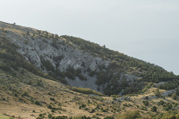 Collapsed doline on the Velebit mountain in Croatia