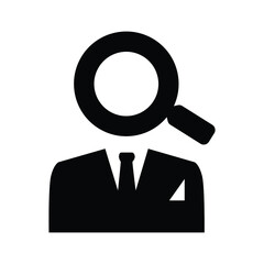 search businessman vector icon illustration