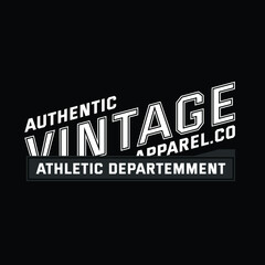 authentic vintage apparel.co athletic departement