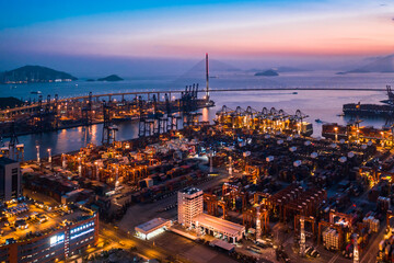 
Container terminal  of Hong Kong