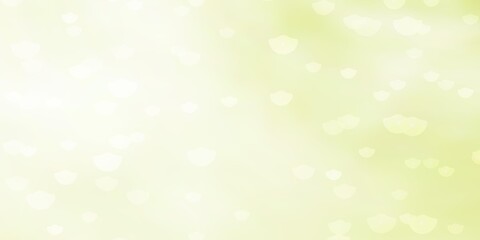 Light Green vector pattern with abstract stars. Blur decorative design in simple style with stars. Theme for cell phones.