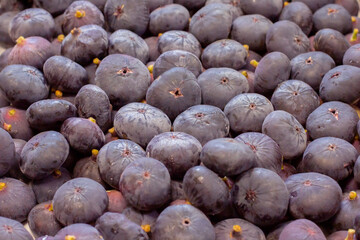 Tasty organic figs at local market