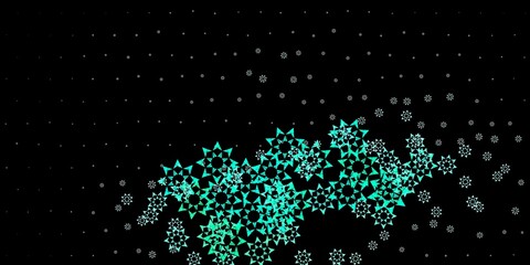 Light blue vector background with polygonal style.