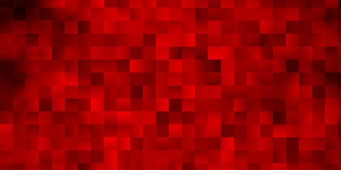 Light Red vector pattern in square style.