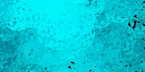 Light green vector pattern with polygonal shapes.