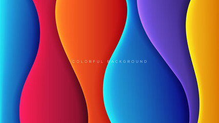Pemium colorful background with soft gradient color