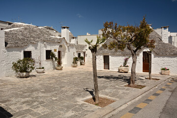 Alberobello - small town in Apulia, southern Italy