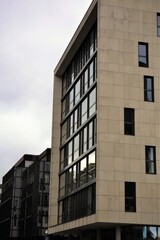 modern office building with windows