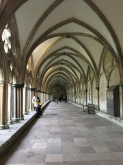 Naklejka premium inside the cathedral