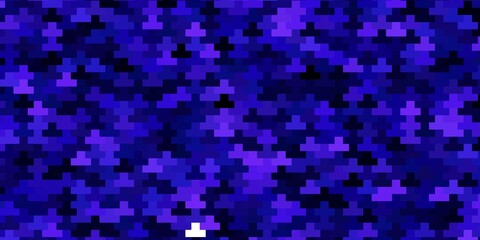 Dark BLUE vector background in polygonal style. Abstract gradient illustration with rectangles. Pattern for commercials, ads.