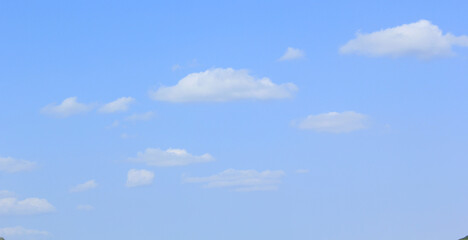 blue sky with clouds