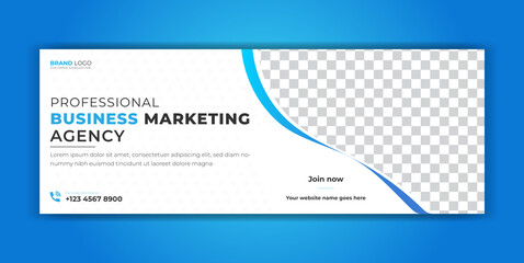 Corporate business promotional social media instagram post facebook cover page, header, timeline online web banner template