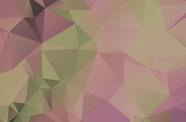Obraz premium Dark Multicolor vector abstract Low Poly background. Colorful