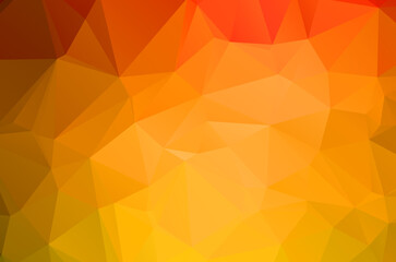 Background bright yellow template random bright colors low poly