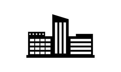 city building silhouette vector