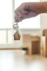 Concept house purchase, moving or rental property