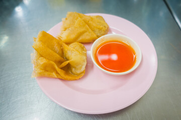 deep fried wonton