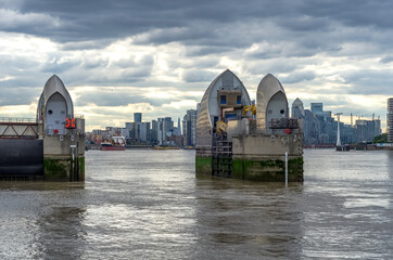 Thames Barrier in London
